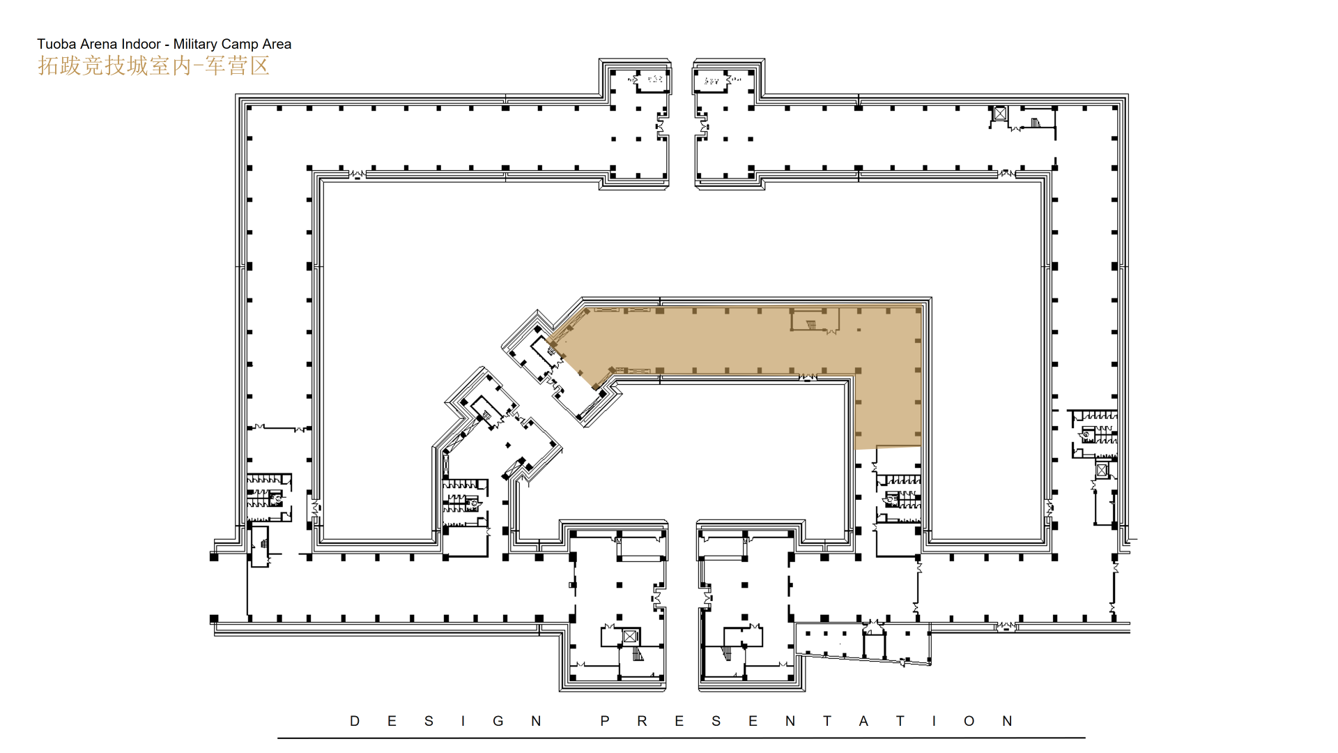 拓跋竞技城室内-军营区设计说明