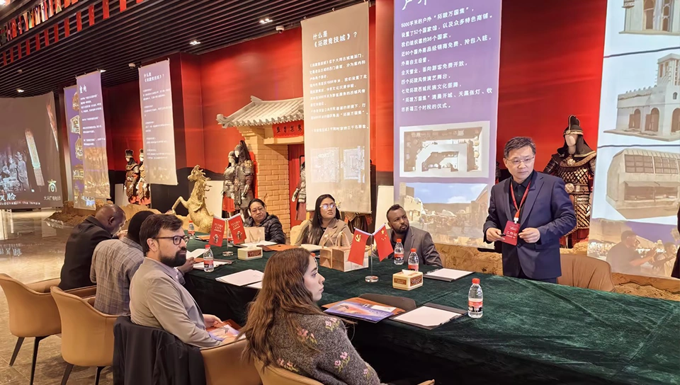 Diplomats from Four Embassies in Beijing Visit Tuoba City